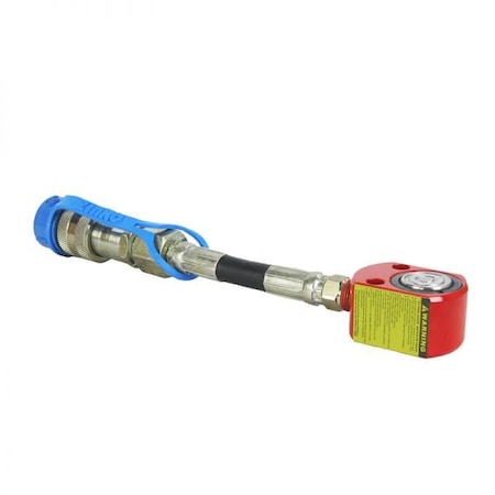 Zinko ZRM-005E Super Low Cylinder, 5 ton, 0.25in Stroke Min. Height 1.28in w/Ext. 21M-005E